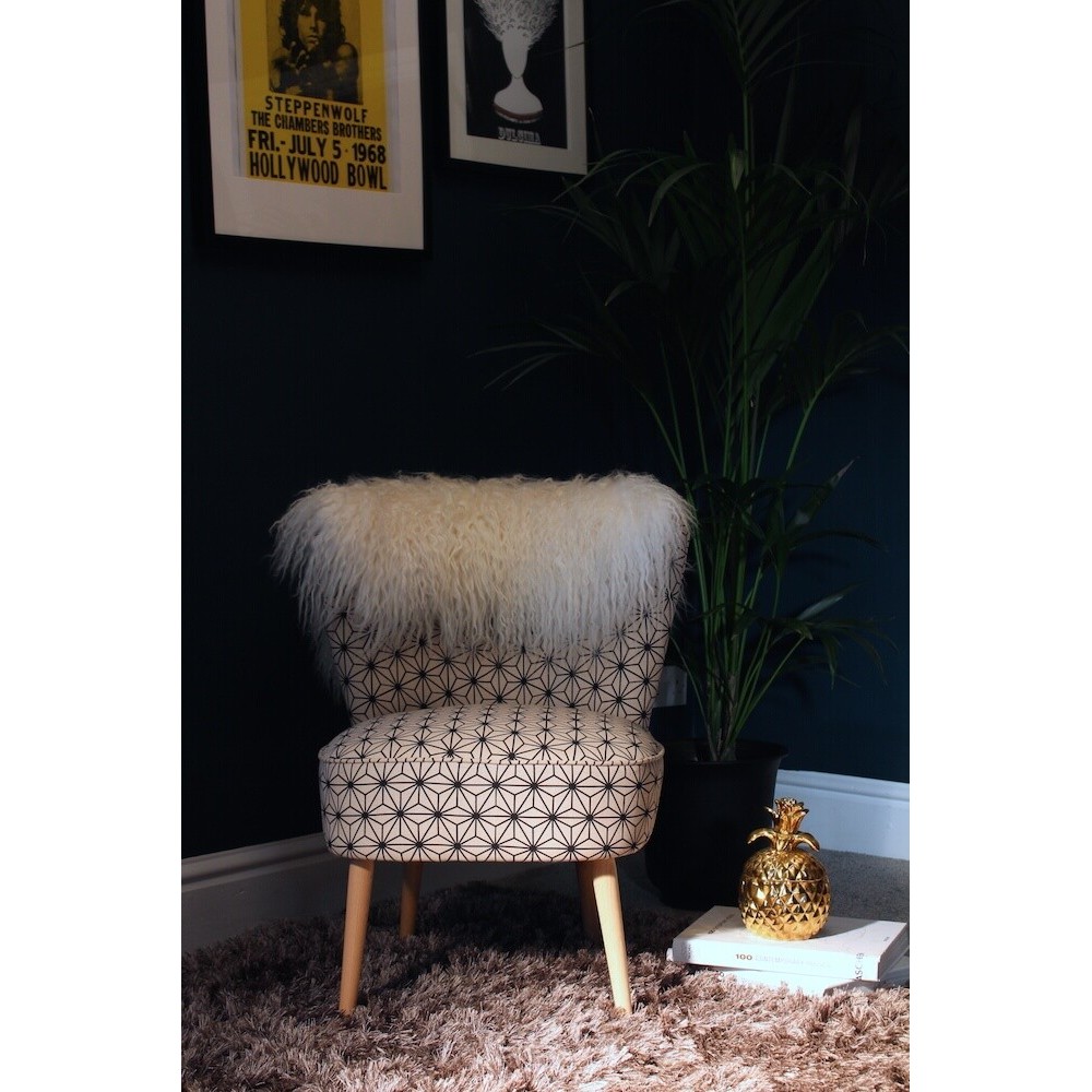 Sheepskin Cocktail Chair Smithers Archives £1,800.00 All Rooms Pine Wood product_features