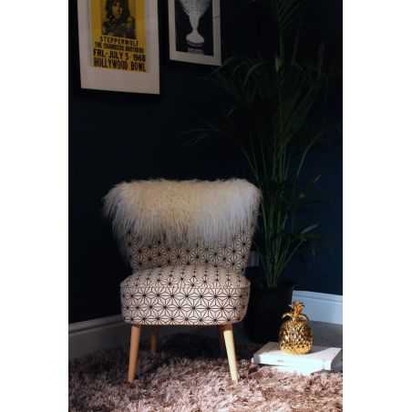 Sheepskin Cocktail Chair Smithers Archives Smithers of Stamford £1,687.50 Store UK, US, EU, AE,BE,CA,DK,FR,DE,IE,IT,MT,NL,NO,...