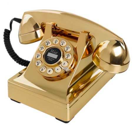 Gold Vintage Phone Smithers Archives Smithers of Stamford £90.00 Store UK, US, EU, AE,BE,CA,DK,FR,DE,IE,IT,MT,NL,NO,ES,SE