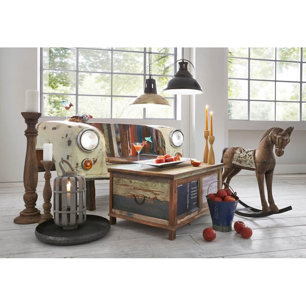 Upcycled Car Taxi Sofa Smithers Furniture £2,750.00 Bar Reclaimed Boat Wood product_features