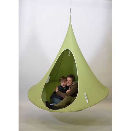 Cacoon Double Hanging Chair Tent CACOONS £299.00 Store UK, US, EU, AE,BE,CA,DK,FR,DE,IE,IT,MT,NL,NO,ES,SECacoon Double Hangi...