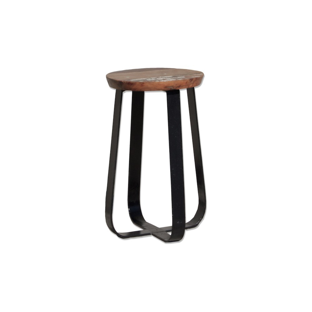Hybrid Reclaimed Barstools Bar Stools £200.00 Reclaimed Boat Wood Recycled Steel product_features