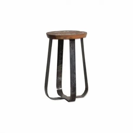 Hybrid Reclaimed Barstools Bar Stools £200.00 Reclaimed Boat Wood Recycled Steel product_features
