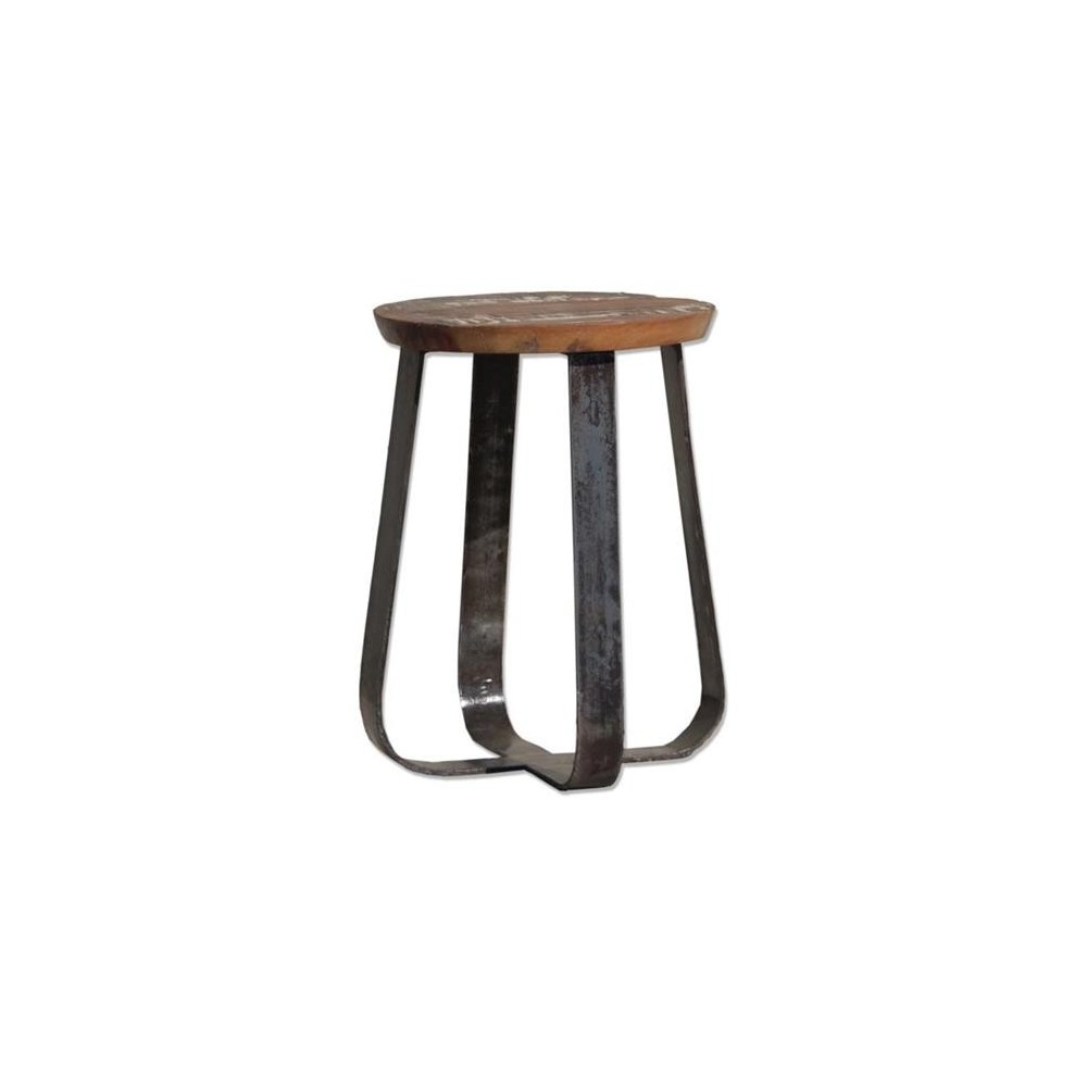 Hybrid Reclaimed Barstools Bar Stools £200.00 Reclaimed Boat Wood Recycled Steel product_features