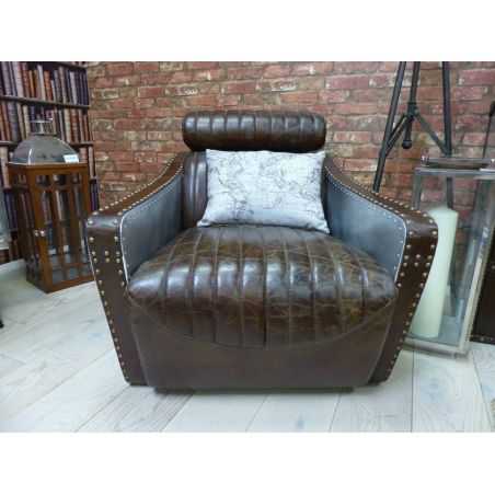 Aviator Spitfire Chair Smithers Archives Smithers of Stamford £2,063.00 Store UK, US, EU, AE,BE,CA,DK,FR,DE,IE,IT,MT,NL,NO,ES,SE