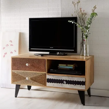 Reclaimed TV Media Cabinet TV Units £619.00 Living Room Reclaimed Wood product_features