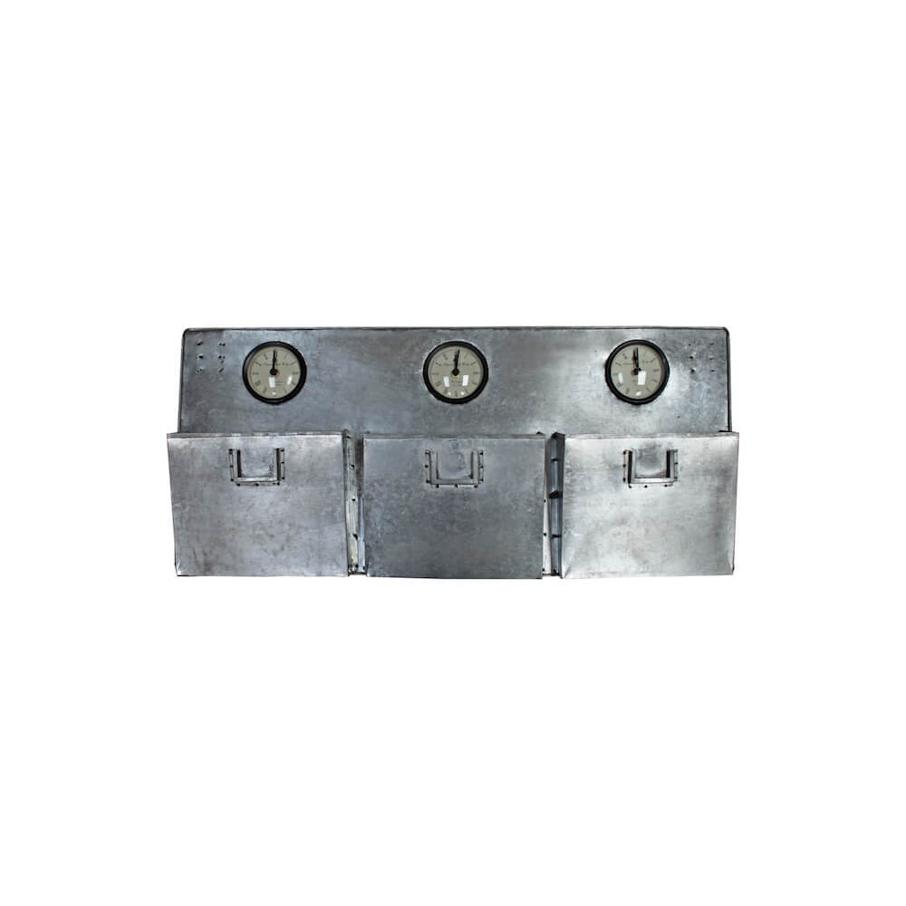 Aviator Clock Organiser Smithers Archives £92.00 Iron tin product_features
