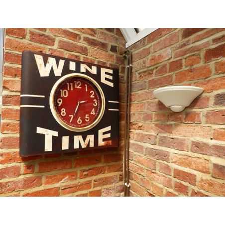 Iron Station Clock Home Smithers of Stamford £ 110.00 Store UK, US, EU, AE,BE,CA,DK,FR,DE,IE,IT,MT,NL,NO,ES,SE
