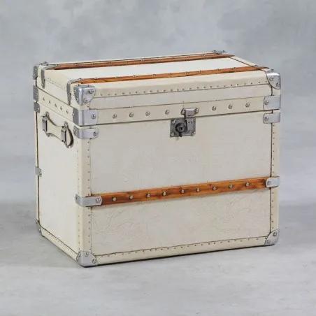 British white leather trunk Smithers Trunk Chests £529.00 product_features