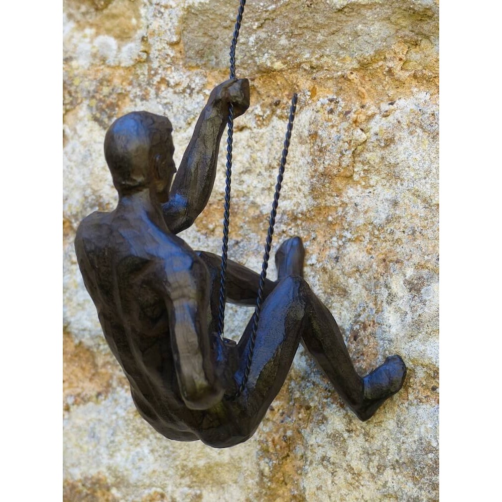 Climbing Men Wall Sculpture – Luxury Wall Art for Stairwell, Lounge, Office Smithers Retro Ornaments £85.00      product_feat...