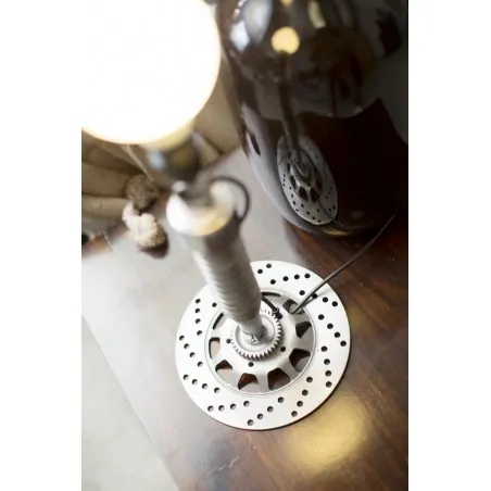 Upcycled Table Lamp Smithers Archives £379.00 All Rooms Recycled Steel product_features