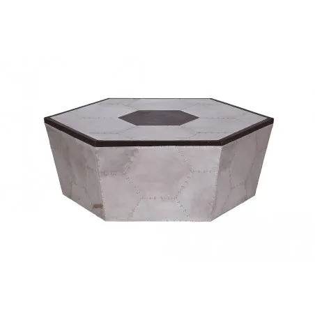 Mohawk Polygon Coffee Table Smithers Archives £968.00 Living Room Teak Wood Aluminium product_features