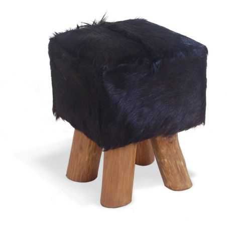 Goat Skin Fur Stool Footstools Smithers of Stamford £142.00 Store UK, US, EU, AE,BE,CA,DK,FR,DE,IE,IT,MT,NL,NO,ES,SEGoat Skin...