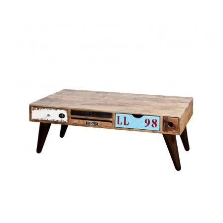 Brooklyn Coffee Table Smithers Side Tables & Coffee Tables £800.00 Living Room Mango Wood Steel product_features