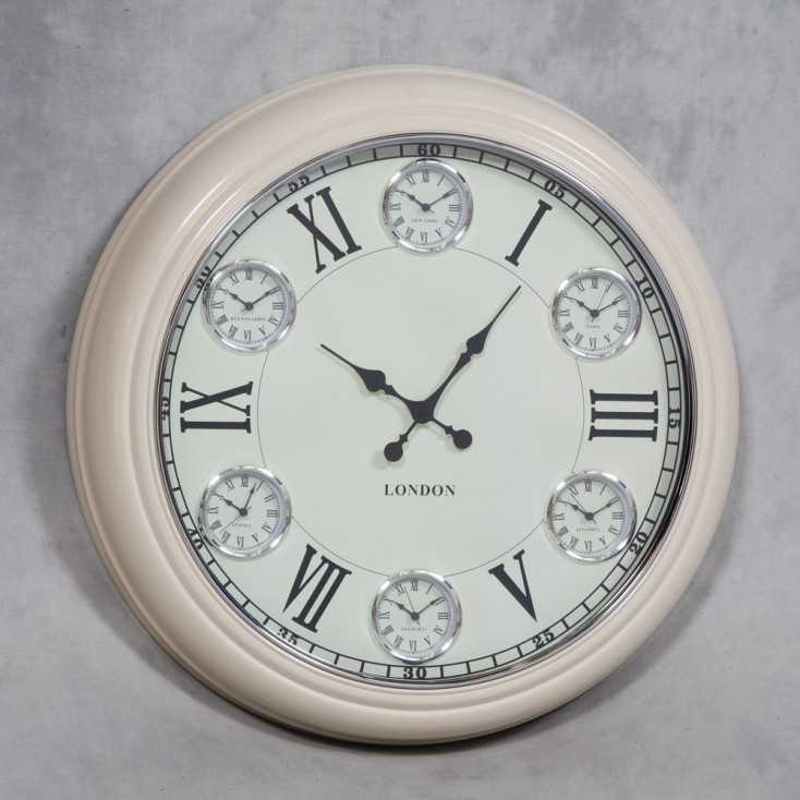 1950s Style Cream Face Wall Clock Smithers Archives Smithers of Stamford £ 167.00 Store UK, US, EU, AE,BE,CA,DK,FR,DE,IE,IT,M...