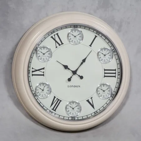 1950s Style Cream Face Wall Clock Smithers Archives £191.00 Kitchen Aluminium product_features