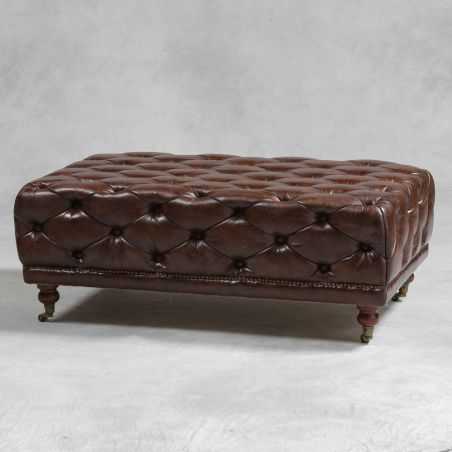 Vintage Leather Footstool Coffee Table Smithers Archives Smithers of Stamford £1,081.25 Store UK, US, EU, AE,BE,CA,DK,FR,DE,I...