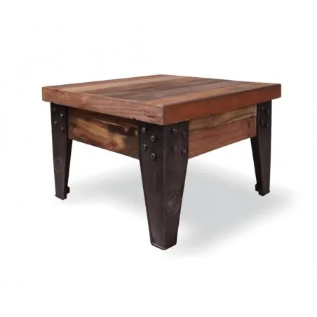 New York Loft Small Table Smithers Living Room &pound;399.00 Reclaimed Boat Wood product_features