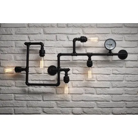 Industrial Pipe Wall Lights Smithers Archives £321.00 All Rooms Iron product_features
