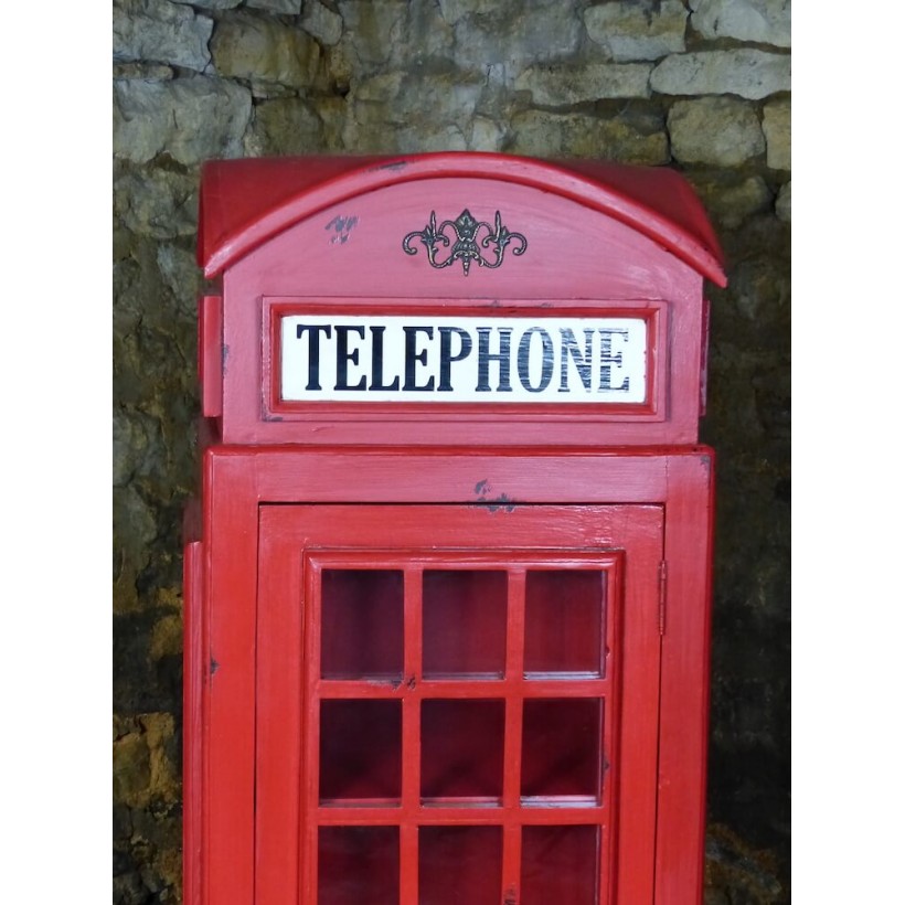 Red Line Telephone Rack Red Telephone Box | Smithers of Stamford