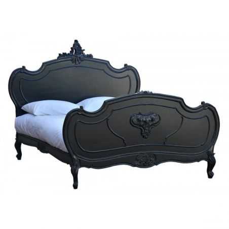Black French Style Boudoir Provence Range King Bed Home Smithers of Stamford £1,400.00 Store UK, US, EU, AE,BE,CA,DK,FR,DE,IE...