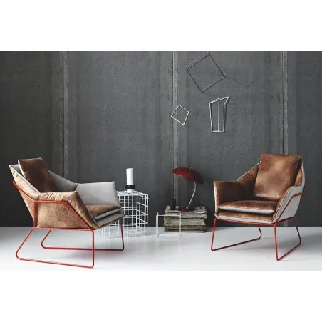 Saba New York Armchair Saba Italia Designer Furniture &pound;1,948.00 All Rooms Nickel product_features