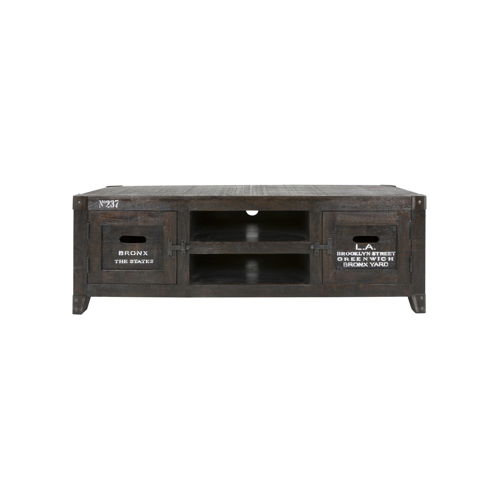 Bronx Industrial TV Unit Smithers Vintage Furniture £1,227.00 Living Room Reclaimed Wood Recycled Steel product_features