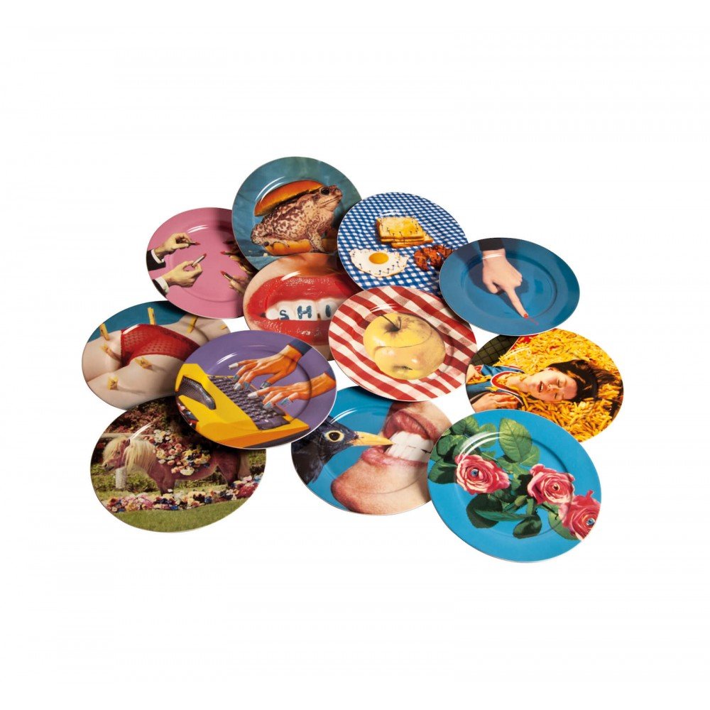 Seletti Studio Job Toiletpaper Plates Seletti Seletti £25.00      product_features