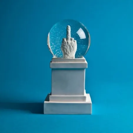 L.O.V.E Snowball Middle Finger Seletti Archives &pound;60.00 product_features