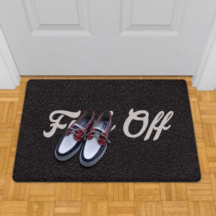 F--k off Doormat Smithers Archives Smithers of Stamford £ 20.00 Store UK, US, EU, AE,BE,CA,DK,FR,DE,IE,IT,MT,NL,NO,ES,SE