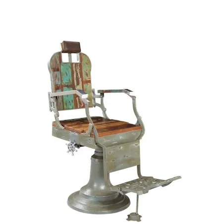 Vintage Style Dentist / Barber Chair Smithers Industrial Furniture £1,031.00 Bar Reclaimed Boat Wood Solid Iron product_features