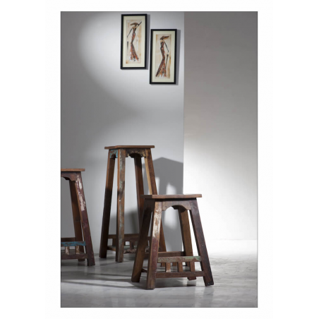 Reclaimed Wooden Lab School Stools Recycled Furniture Smithers of Stamford £247.50 Store UK, US, EU, AE,BE,CA,DK,FR,DE,IE,IT,...