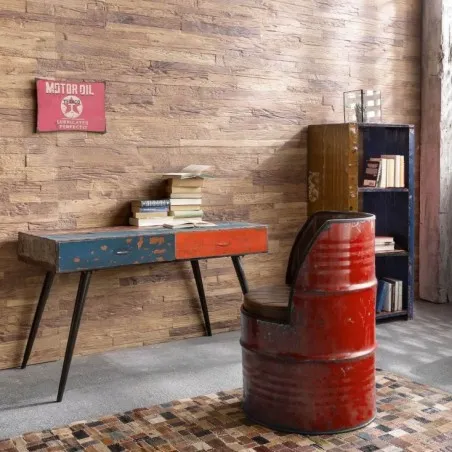Oil Drum Desk Smithers Office &pound;745.00 All Rooms Oil Drum product_features