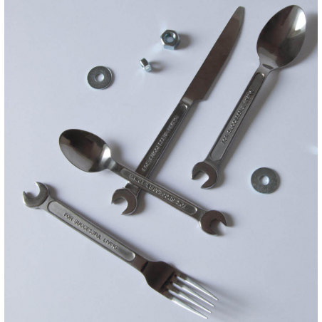 Spanner Cutlery Set Tableware Seletti £57.00 Store UK, US, EU, AE,BE,CA,DK,FR,DE,IE,IT,MT,NL,NO,ES,SESpanner Cutlery Set  £47...