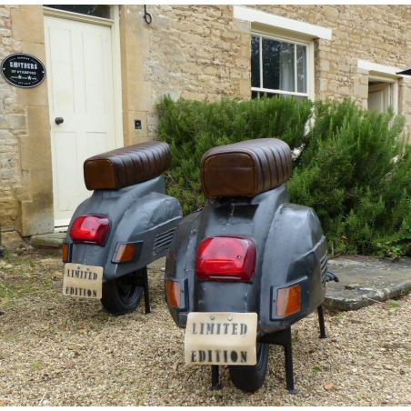 Vespa Scooter Bar Stool Repurposed Furniture Smithers of Stamford £1,224.00 Store UK, US, EU, AE,BE,CA,DK,FR,DE,IE,IT,MT,NL,N...