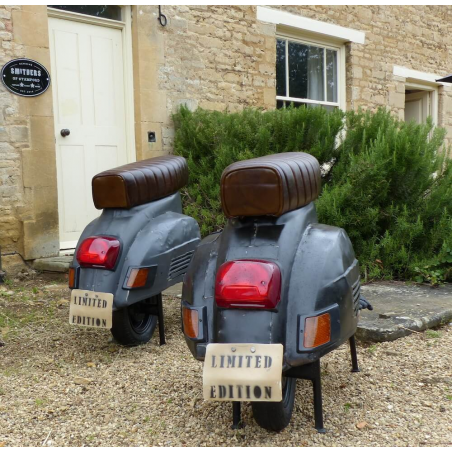 Vespa Scooter Bar Stool Upcycled Furniture Smithers of Stamford £1,224.00 Store UK, US, EU, AE,BE,CA,DK,FR,DE,IE,IT,MT,NL,NO,...