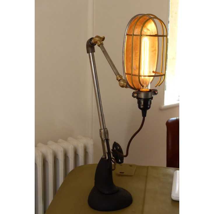 Industrial Pipe Lamp Smithers Archives Smithers of Stamford £225.00 Store UK, US, EU, AE,BE,CA,DK,FR,DE,IE,IT,MT,NL,NO,ES,SE