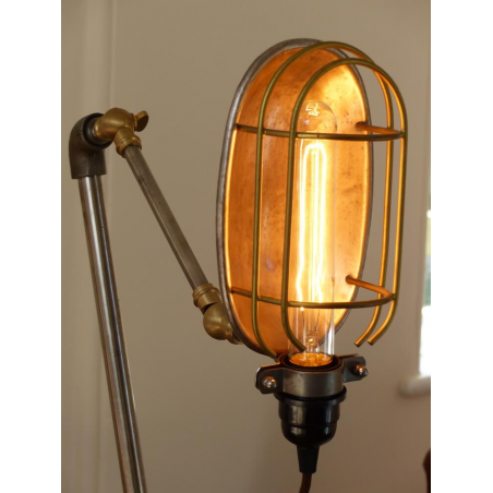 Industrial Pipe Lamp Smithers Archives Smithers of Stamford £225.00 Store UK, US, EU, AE,BE,CA,DK,FR,DE,IE,IT,MT,NL,NO,ES,SE