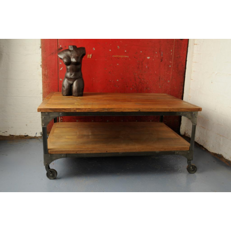 Industrial Trolley Coffee Table Smithers Archives Smithers of Stamford £621.25 Store UK, US, EU, AE,BE,CA,DK,FR,DE,IE,IT,MT,N...