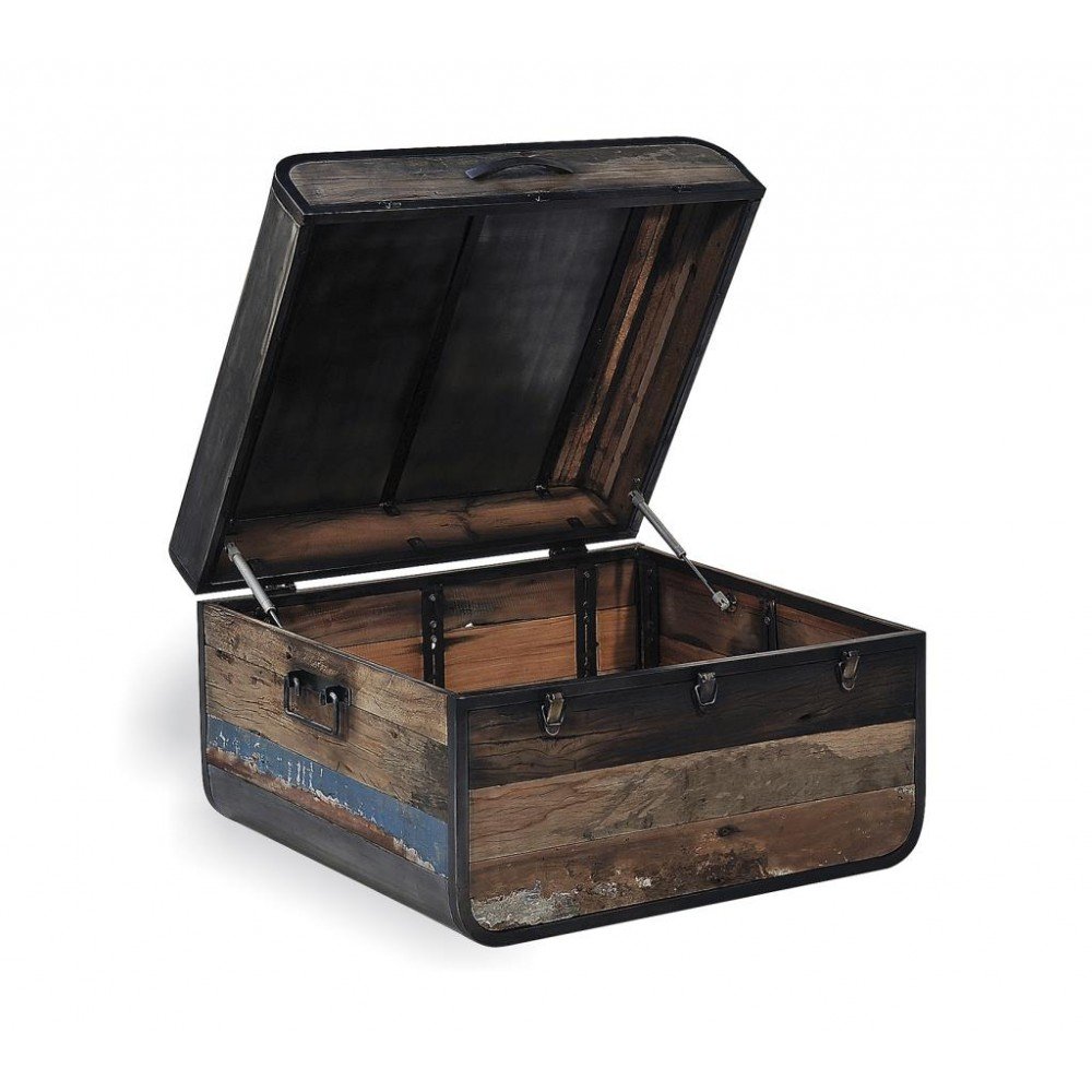 Trunk Coffee Table Smithers Reclaimed Wood Furniture £957.00 Living Room Reclaimed Wood Steel product_features