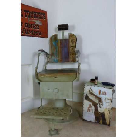 Vintage Style Dentist / Barber Chair Industrial Furniture Smithers of Stamford £1,125.00 Store UK, US, EU, AE,BE,CA,DK,FR,DE,...