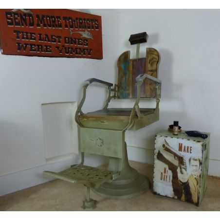 Vintage Style Dentist / Barber Chair Industrial Furniture Smithers of Stamford £1,125.00 Store UK, US, EU, AE,BE,CA,DK,FR,DE,...