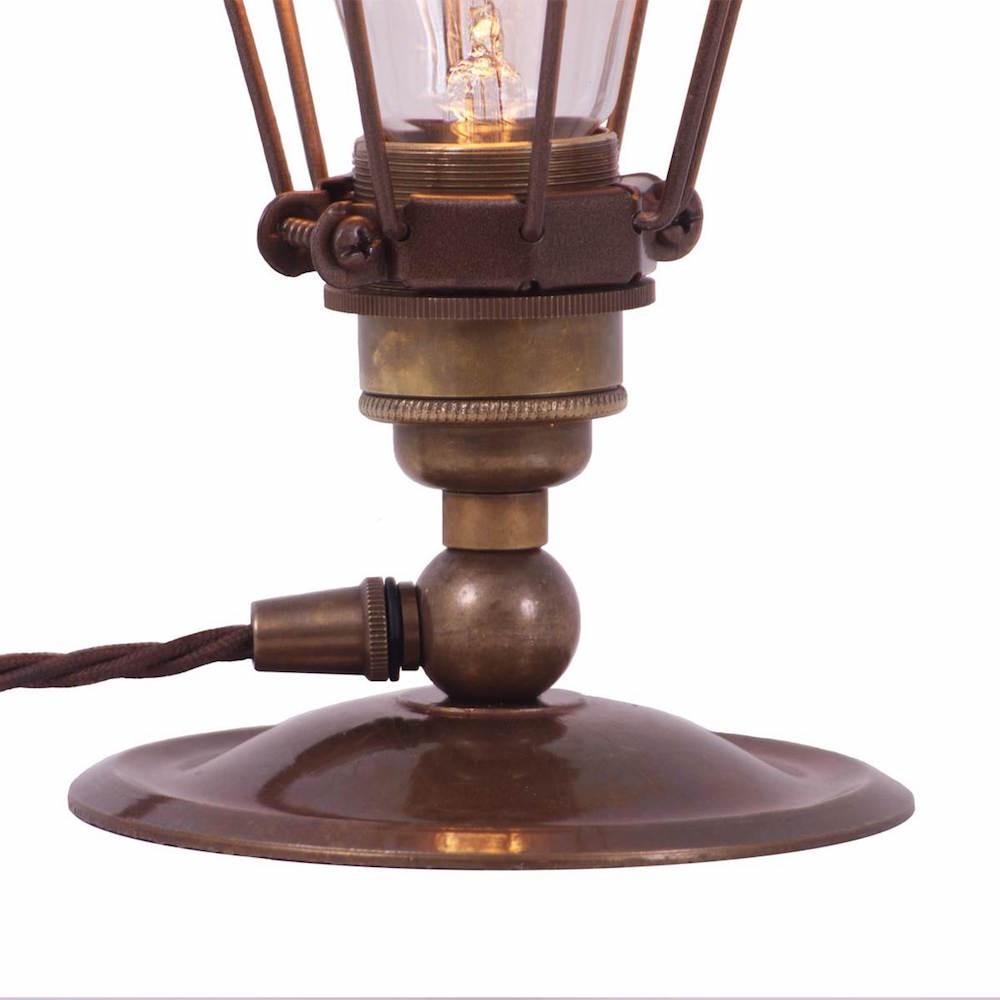Edison Cage Lamp Smithers Lighting £183.00 Spun Brass product_features