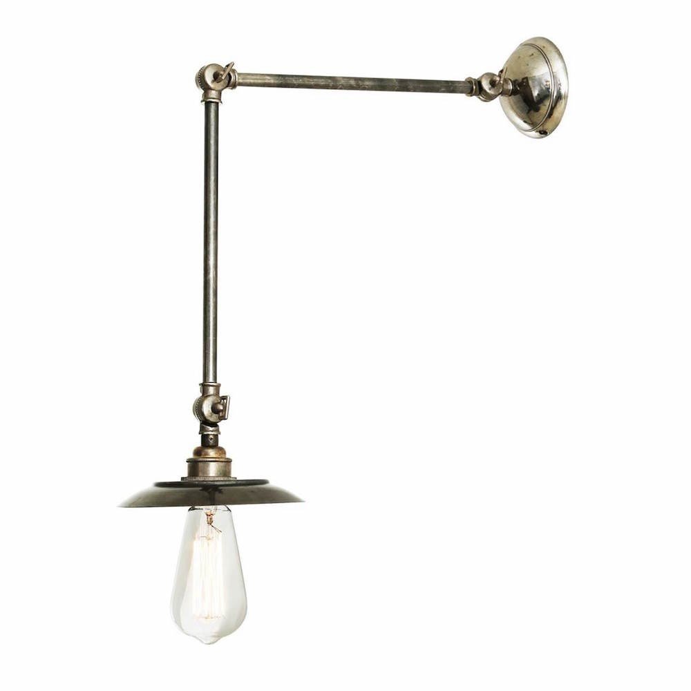 Industrial Pendant Poster Light Smithers Archives £375.00 Spun Brass product_features