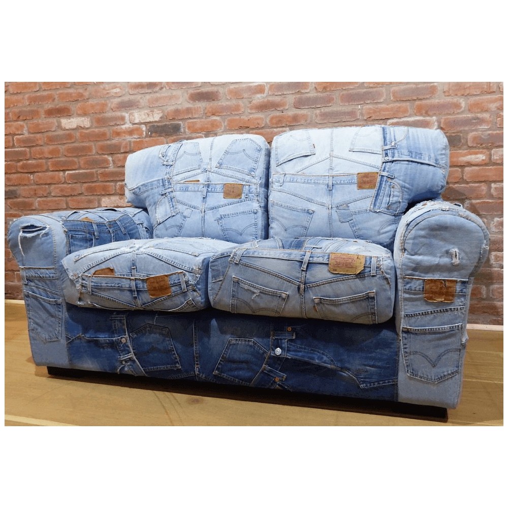 Levi Denim Sofa Archives £3,323.00