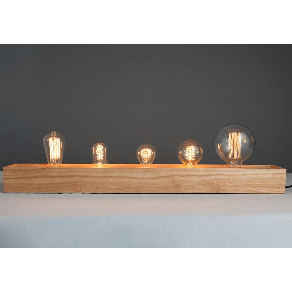 Edison Display Wood Table Lamp Smithers Lighting £280.00      product_features