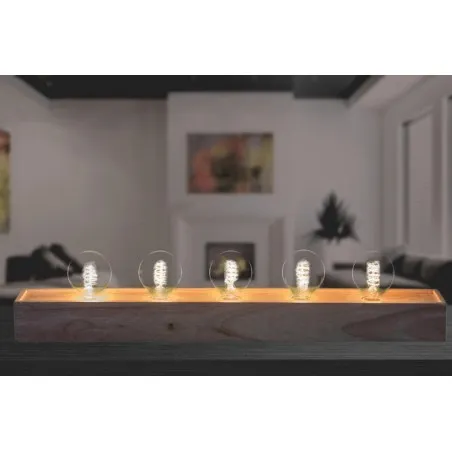 Edison Display Wood Table Lamp Smithers Lighting £280.00      product_features