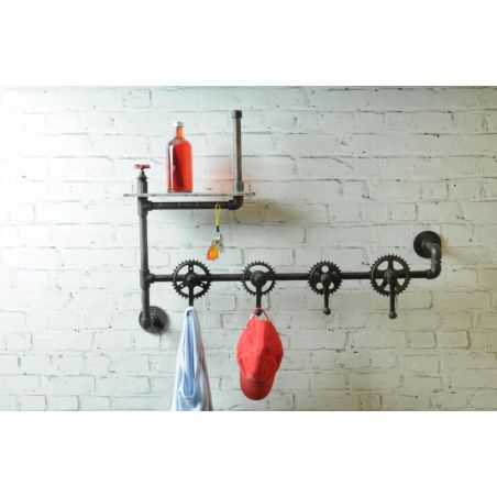 Bicycle Crank Wall Coat Rack Hanger Smithers Archives Smithers of Stamford £373.75 Store UK, US, EU, AE,BE,CA,DK,FR,DE,IE,IT,...