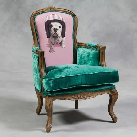 Dog Armchair Smithers Archives £545.00 Mango Wood product_features