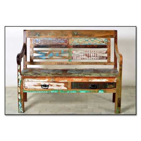 Reclaimed Wood Bench Recycled Wood Furniture Smithers of Stamford £1,233.75 Store UK, US, EU, AE,BE,CA,DK,FR,DE,IE,IT,MT,NL,N...